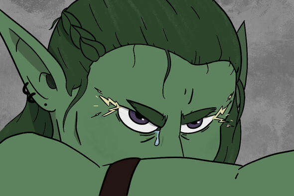 a piece for a friend of mine for our dnd campaign, based off of the 'fallen angel' by alexandre cabanel.