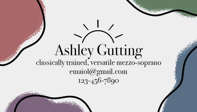 a business card i made for a fellow musical artist, and was my intro into business cards!
