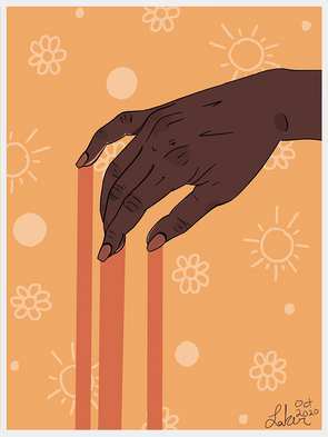 a personal piece called 'a study on softness' that i drew on procreate!